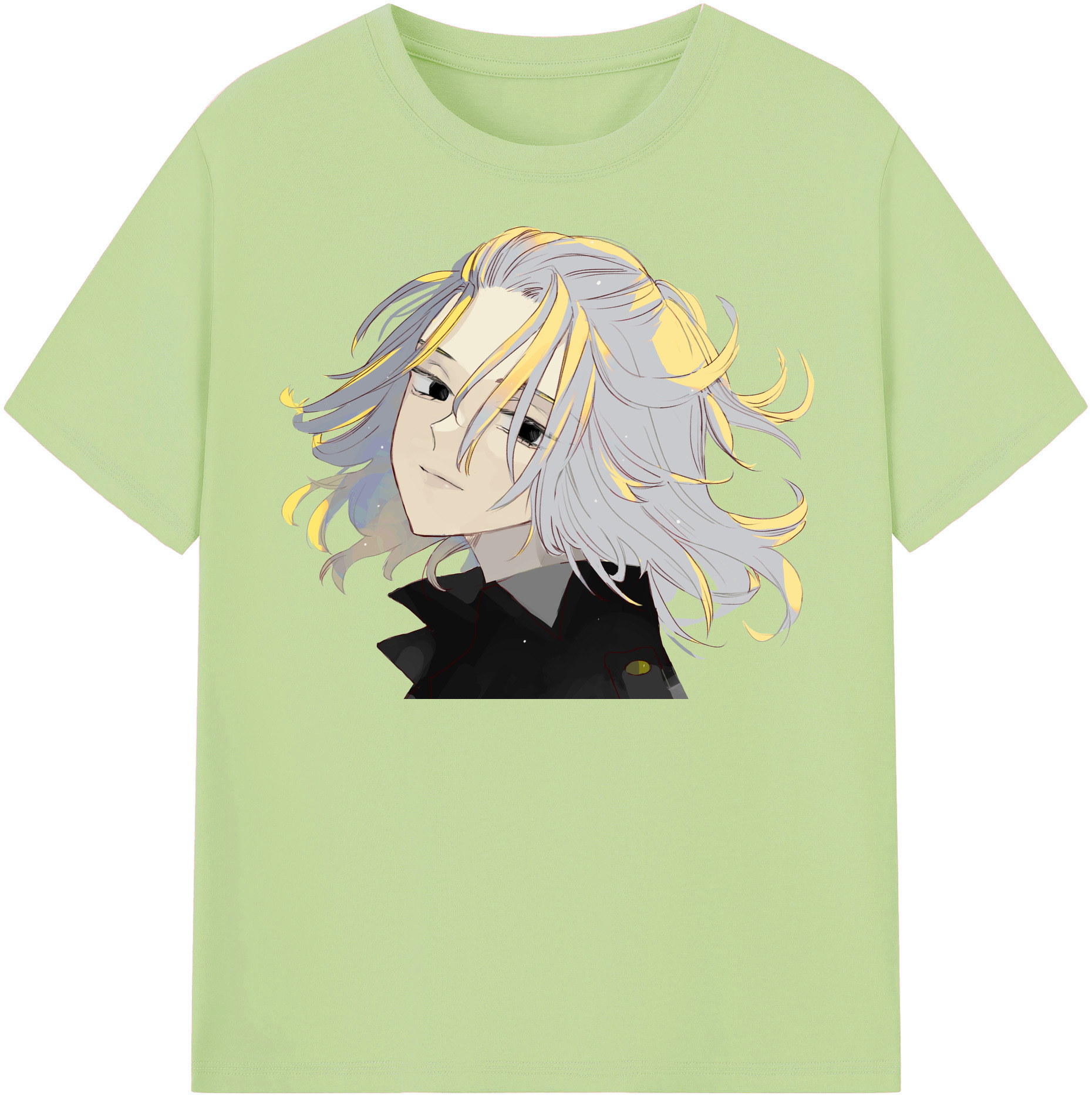 （画像用） 東京リベンジャーズ Tokyo Revengers 綿100％半袖Tシャツ（フロントプリント）